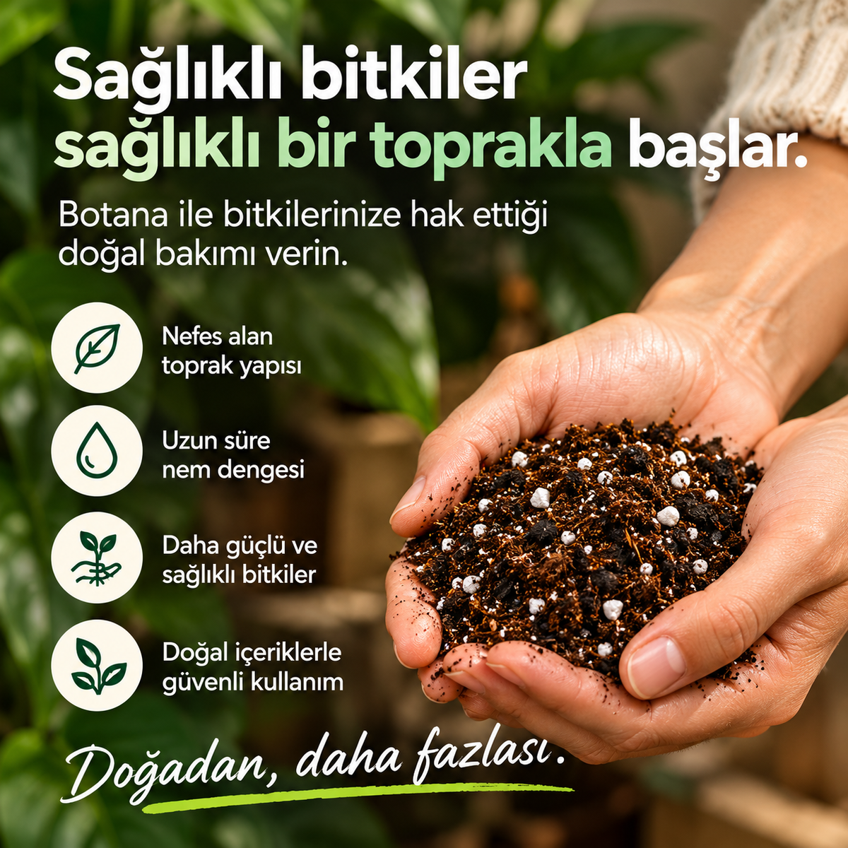 Botana | Organik Bitki Toprağı