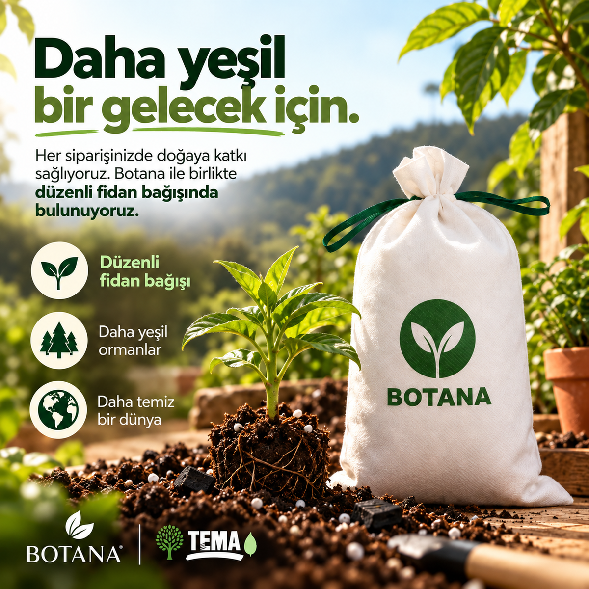 Botana | Organik Bitki Toprağı